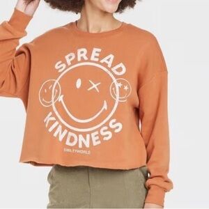 SmileyWorld Spread Kindness Sweatshirt crop large #444